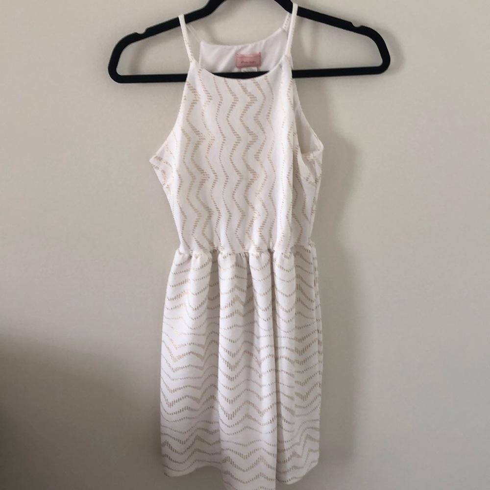 Nordstrom Love...Ady White and a Gold Dress